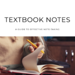 How to make notes from textbook