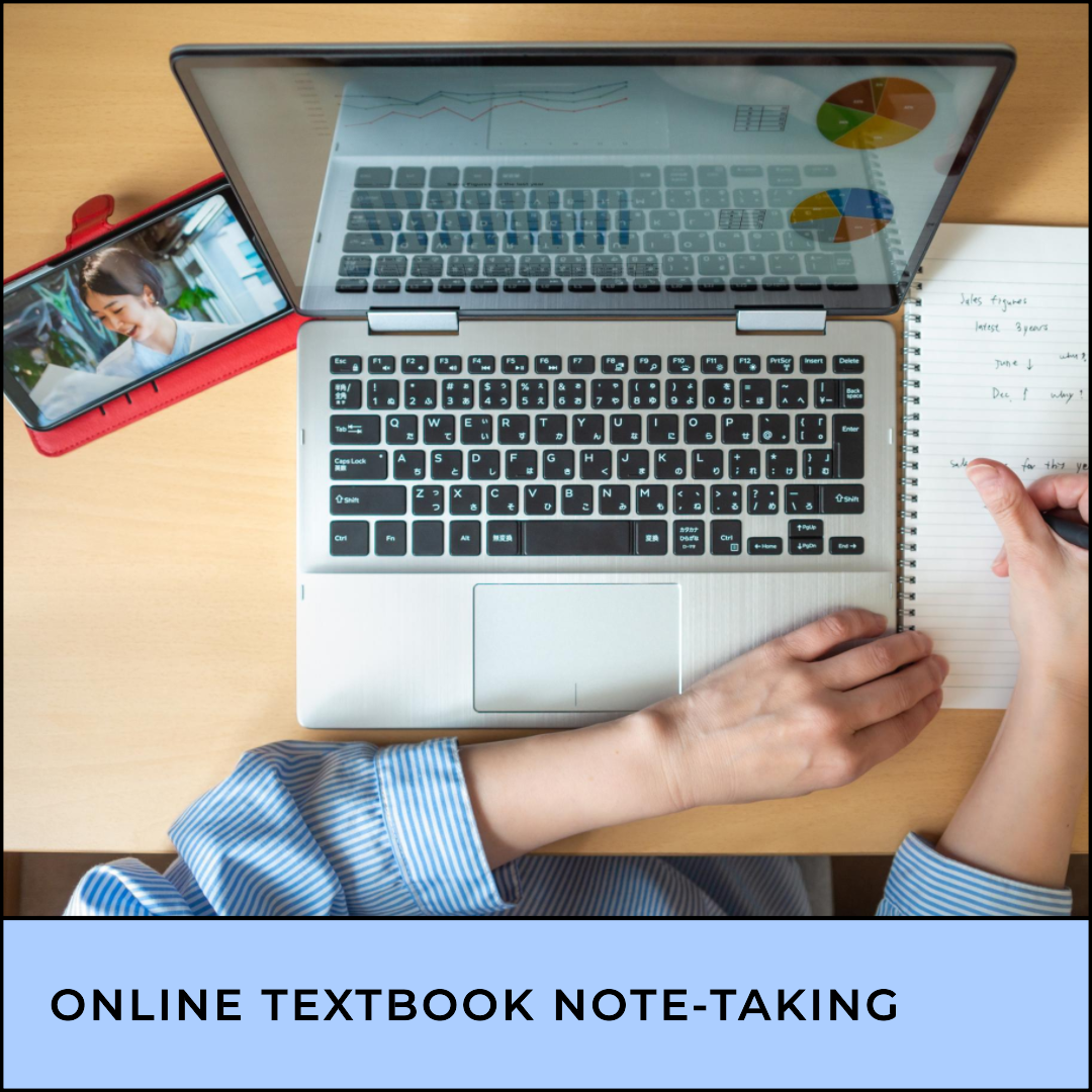 How to make notes from textbook online